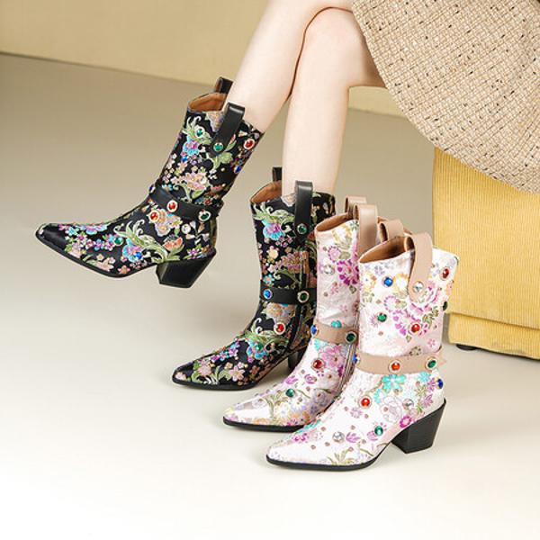 Handcrafted Luxury Leather Women’s Shoes(Echengdu2358)