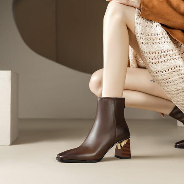 Luxury Handmade Leather Women’s Shoes: Exquisite Craftsmanship(Echengdu1月-38)