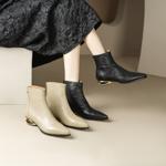 Handcrafted Genuine Leather Women's Shoes: Elegant Luxury with Exquisite Craftsmanship(Echengdu1月-40)