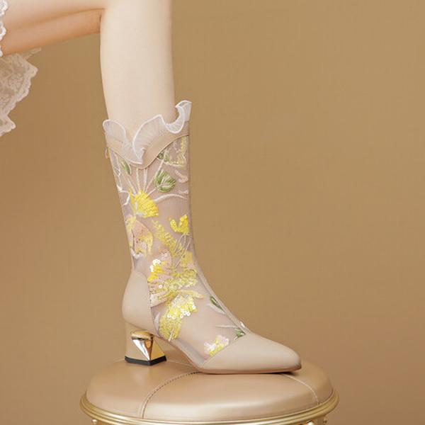 Luxurious Handcrafted Leather Women's Shoes of Quality(Echengdu1月-13)