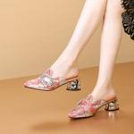 Exquisite Handcrafted Leather Women's Shoes: Luxury, Elegance, and Craftsmanship(Echengdu2426)