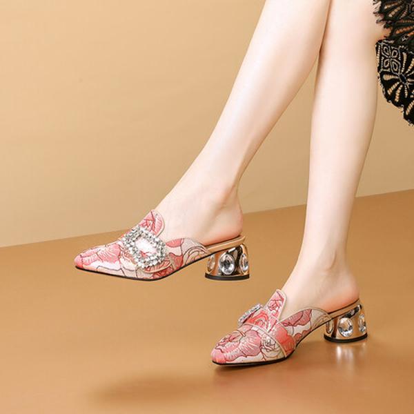 Exquisite Handcrafted Leather Women's Shoes: Luxury, Elegance, and Craftsmanship(Echengdu2426)