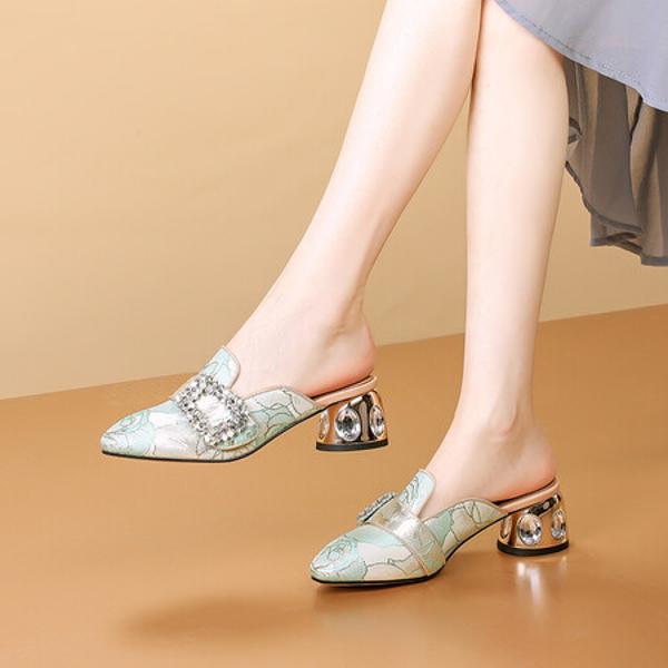 Exquisite Handcrafted Leather Women's Shoes: Luxury, Elegance, and Craftsmanship(Echengdu2426)