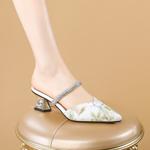 Handcrafted Luxury Leather Women's Shoes with Elegance(Echengdu2433)