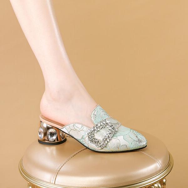Elegantly Crafted Luxury Handmade Leather Women's Shoes for Exceptional Quality(Echengdu2月-26)