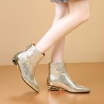 Elegant Handcrafted Genuine Leather Women’s Shoes with Luxury Craftsmanship(Echengdu2467)