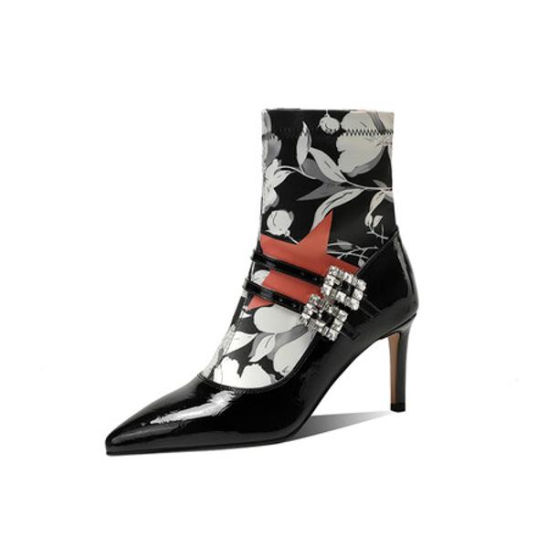 Luxurious Handmade Leather Women's Shoes(Echengdu2471)