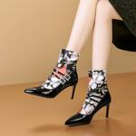 Luxurious Handmade Leather Women's Shoes(Echengdu2471)