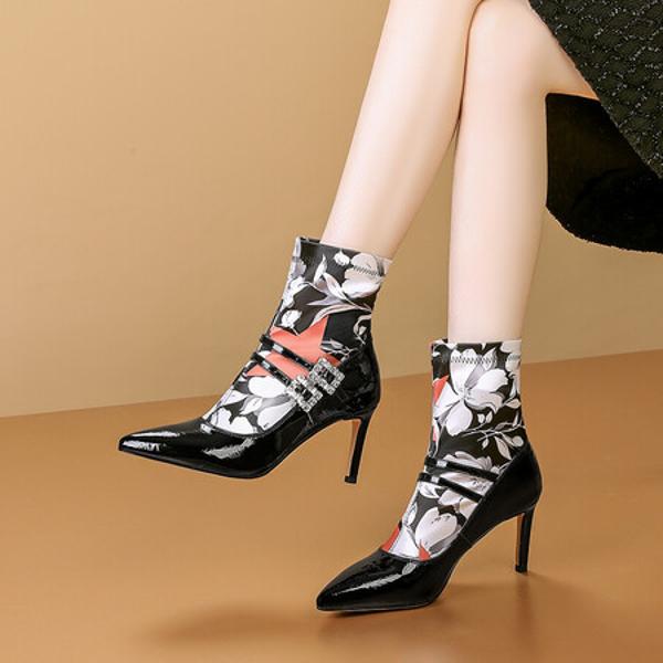 Luxurious Handmade Leather Women's Shoes(Echengdu2471)