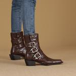 Handcrafted Genuine Leather Women's Shoes: Luxury & Elegance Redefined(Echengdu2455)