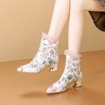 Exquisite Handcrafted Genuine Leather Women's Shoes: Luxury Meets Elegance(Echengdu2466)