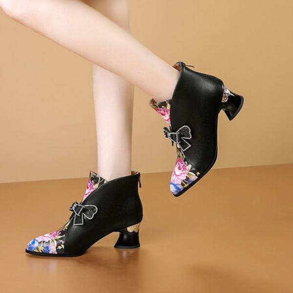 Handcrafted Leather Women's Shoes: Luxury, Elegance, and Superior Craftsmanship(Echengdu2451)