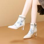 Handcrafted Genuine Leather Women's Shoes - Luxury & Elegance(Echengdu2440)