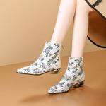 Handcrafted Genuine Leather Women's Shoes - Elegant Luxury Quality(Echengdu2462)