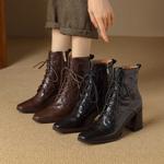 Handcrafted Luxury Leather Women's Shoes, Elegance in Every Stitch(Echengdu2457)