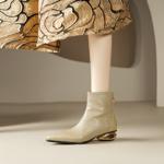 Handcrafted Leather Women's Shoes: Luxurious Elegance Redefined(Echengdu2月-40)