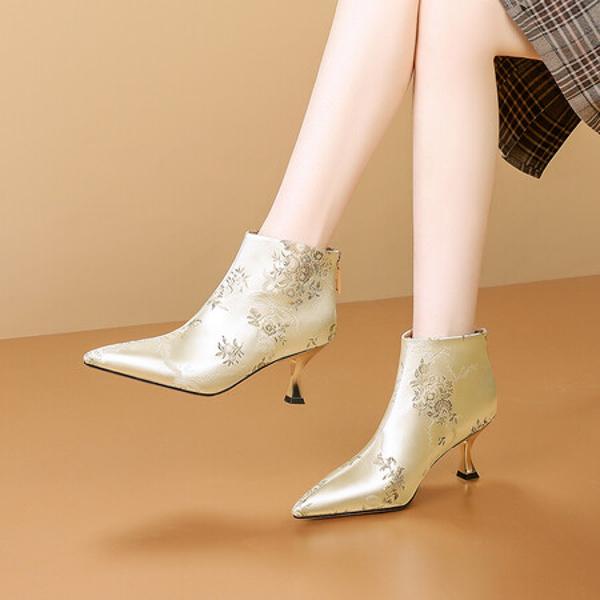 Luxurious Handmade Leather Women's Shoes: Elegance in Every Stitch(Echengdu1月-47)