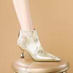 Luxurious Handmade Leather Women's Shoes: Elegance in Every Stitch(Echengdu1月-47)