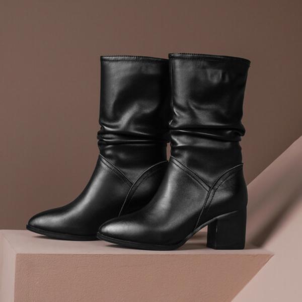 Elegant Handmade Leather Women's Shoes - Luxury Craftsmanship(Echengdu2476)