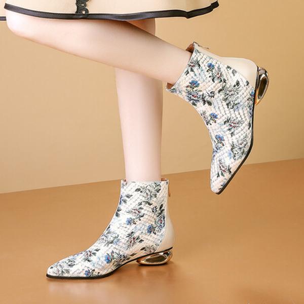 Exquisite Handcrafted Leather Women's Shoes, Luxurious Elegance(Echengdu1月-62)