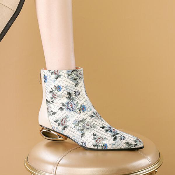 Exquisite Handcrafted Leather Women's Shoes, Luxurious Elegance(Echengdu1月-62)