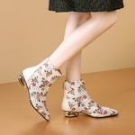 Exquisite Handcrafted Leather Women's Shoes, Luxurious Elegance(Echengdu1月-62)