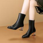 Luxury Handcrafted Leather Women's Shoes - Elegance(Echengdu2453)