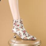 Exquisite Handcrafted Leather Women's Shoes of Luxury Elegance(Echengdu2463)