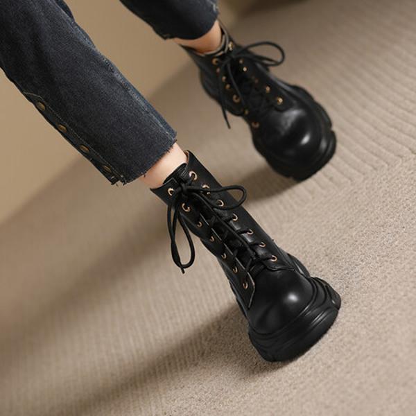 Handcrafted Genuine Leather Women's Shoes - Exquisite Elegance and Luxury(Echengdu1月-75)