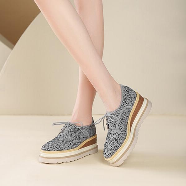 Luxurious Handmade Leather Women's Shoes: Elegant Craftsmanship & Quality(Echengdu2484)