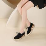 Luxurious Handmade Leather Women's Shoes: Elegant Craftsmanship & Quality(Echengdu2484)