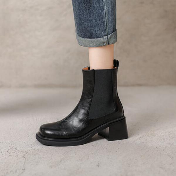 Elegant Handcrafted Leather Women’s Shoes – Luxurious Quality(Echengdu1月-58)