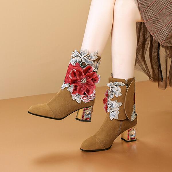 Luxurious Craftsmanship in Handmade Leather Women’s Shoes(Echengdu1月-52)