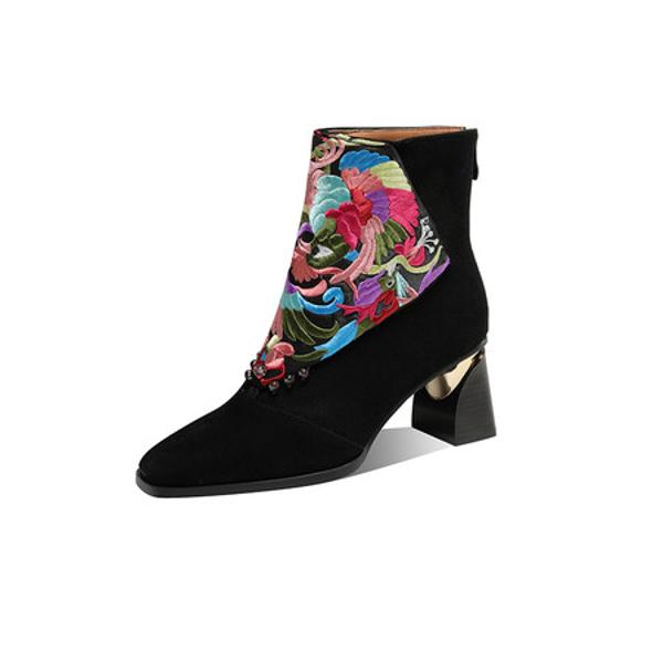 Handcrafted Genuine Leather Women's Shoes: Exquisite Craftsmanship, Luxurious Elegance(Echengdu1月-51)