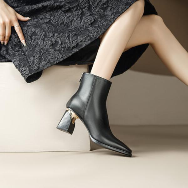 Exquisite Handmade Leather Women's Shoes: Luxury Craftsmanship & Elegance(Echengdu2月-38)