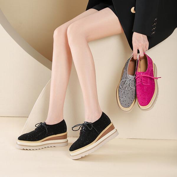 Exquisite Handcrafted Leather Women's Shoes - Luxurious Elegance in Every Stitch(Echengdu1月-84)
