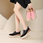 Elegant Handcrafted Leather Women's Shoes of Luxurious Quality(Echengdu1月-83)