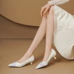 Handcrafted Genuine Leather Women's Shoes: Luxurious Elegance.(Echengdu2509)