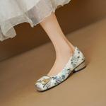 Elegant Handcrafted Leather Women's Shoes - Luxurious Craftsmanship & Quality(Echengdu2504)