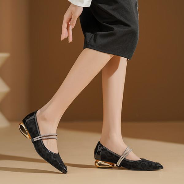 Handcrafted Genuine Leather Women's Shoes: Luxury, Elegant Craftsmanship(Echengdu2510)