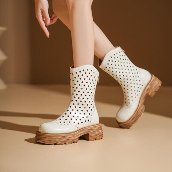 Handcrafted Luxe Leather Shoes for Elegant Women(Echengdu2515)