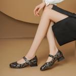 Handcrafted Luxury Leather Women's Shoes for Elegance(Echengdu2506)