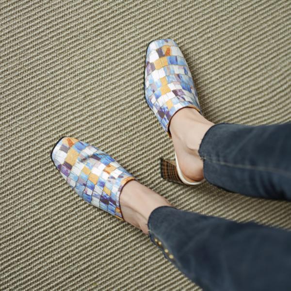 Luxurious Handcrafted Leather Women's Shoes(Echengdu2521)