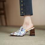 Luxurious Handcrafted Leather Women's Shoes(Echengdu2521)