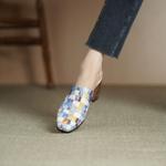 Luxurious Handcrafted Leather Women's Shoes(Echengdu2521)