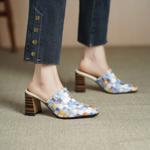 Luxurious Handcrafted Leather Women's Shoes(Echengdu2521)