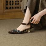 Handcrafted Leather Women's Shoes - Elegance in Every Stitch, Luxury Awaits(Echengdu2524)