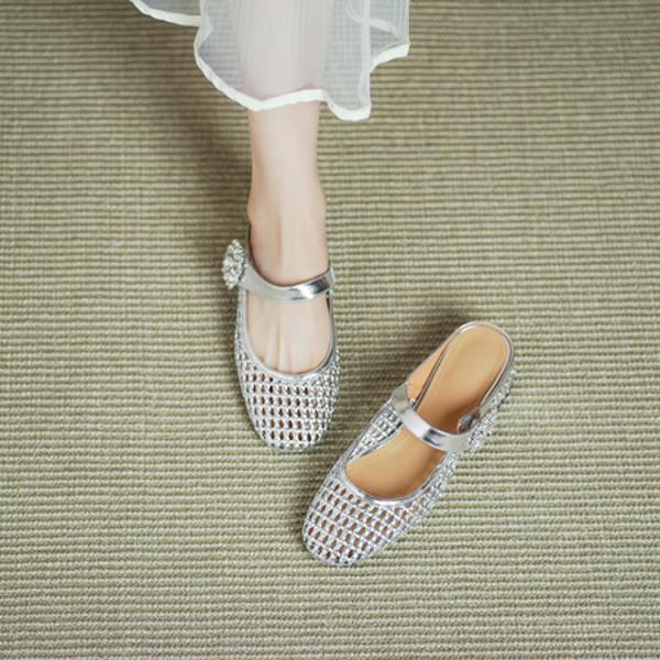 Elegant Luxury Handmade Leather Women's Shoes(Echengdu2526)