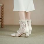 Handcrafted Genuine Leather Women's Shoes: Elegant Luxury Awaits(Echengdu2527)