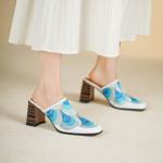 Exquisite Handcrafted Leather Women's Shoes: Luxury, Elegance, and Quality(Echengdu2529)